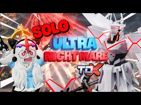 Complete SOLO ULTRA Nightmare mode on TDX (with new OP relic rework) | Roblox TDX