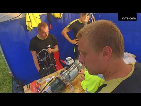 Infra-Com Swiss - Glasfaserkabel (LWL) Spleissen