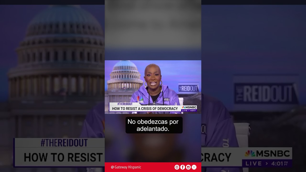 Joy Reid and her last show after being fired
