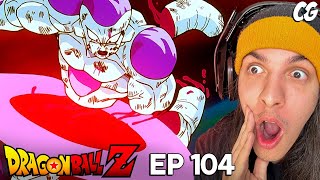 FREEZA FOI CORTADO NO MEIO!!! - React Dragon Ball Z EP 104
