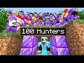 Minecraft Manhunt But It S VS 100 Netherite Hunters