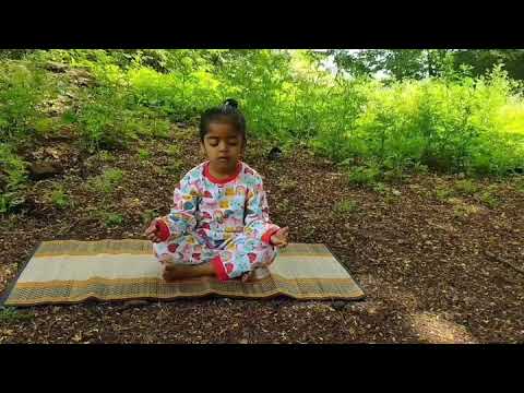 International Yoga Day🙏#Samanvi's yoga#Kids Yoga☺️