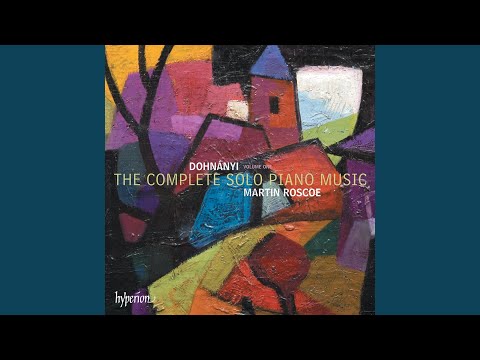 Dohnányi: 4 Rhapsodies, Op. 11: No. 1 in G Minor. Allegro non troppo, ma agitato