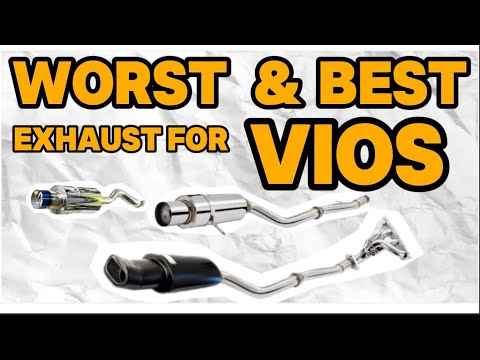 WORST and BEST  Exhaust Setup for Toyota Vios (WHICH ONE SOUNDS THE BEST?)
