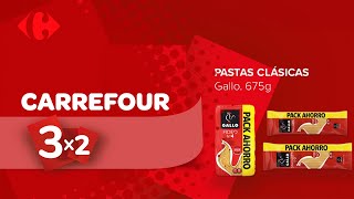 Carrefour 3x2_Pastas Gallo 20" anuncio