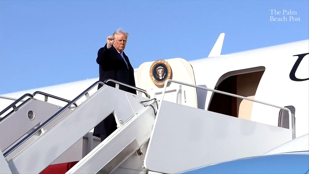 President Donald Trump departs DC for Bedminster weekend trip in New Jersey with Tesla CEO Elon Musk