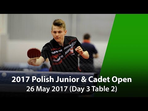 2017 ITTF Polish Junior & Cadet Open - Day 3 (Table 2)
