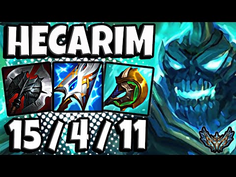 Hecarim vs Lee Sin [ Jungle ] Lol Korea Challenger Patch 13.11 ✅