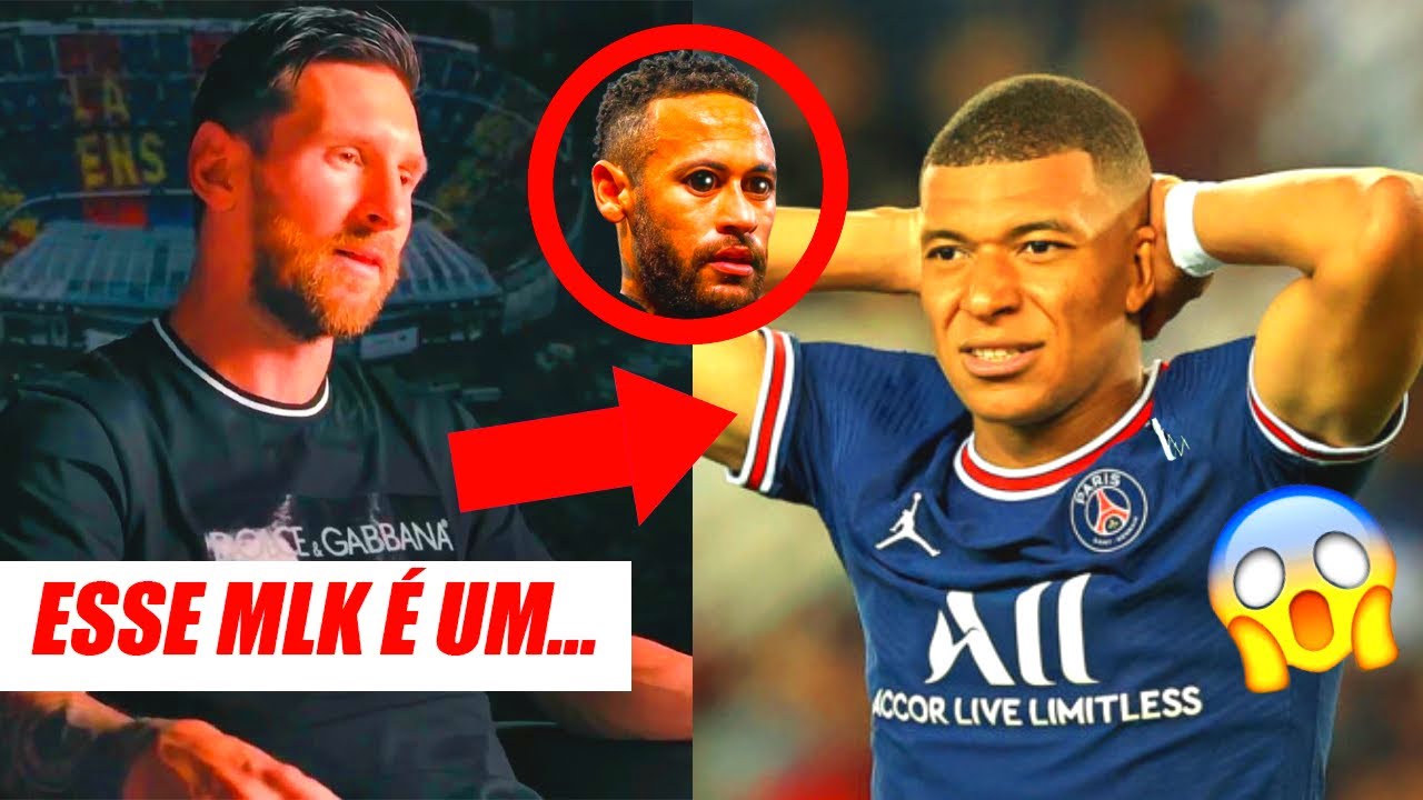 MESSI MANDA A REAL, DEFENDE NEYMAR E DETONA MBAPPÉ NO PSG!!