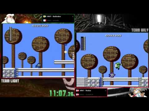 Classic Mega Man (1-10) Relay Race #4 (December 6th, 2014)