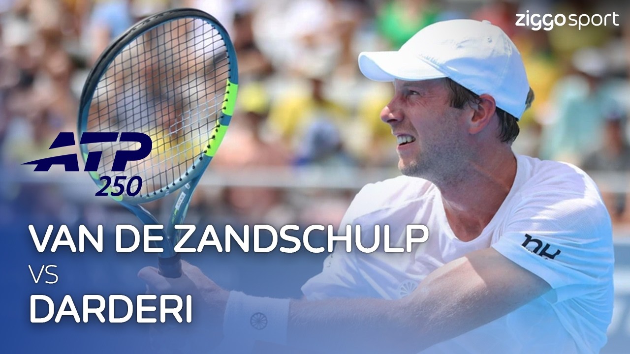 OPPERMACHTIGE BOTIC GUNT DARDERI HELEMAAL NIKS!😱🔥| Van de Zandschulp vs Darderi | ATP World Tour 250