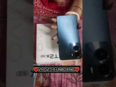 Vivo T2 x Unboxing❤️. Kalas song.  #vivot2x5g #kalash #youtubeshorts #shortvideo
