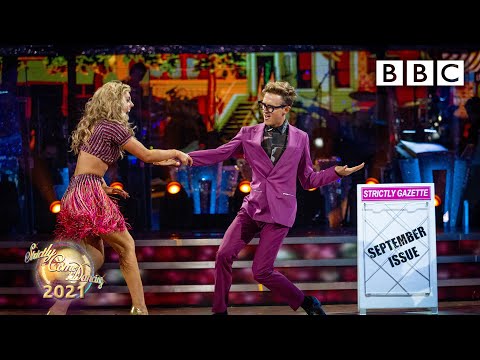 Tom Fletcher and Amy Dowden Cha Cha to September by Earth Wind and Fire ✨ BBC Strictly 2021