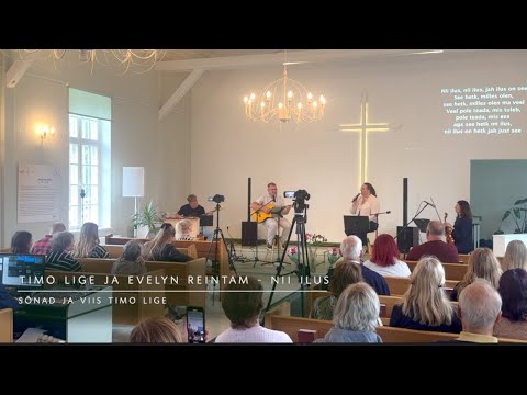 Timo Lige, Evelyn Reintam - Nii ilus (Hiiu Folk live)