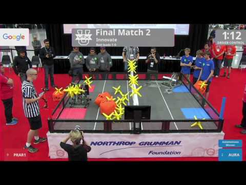 2017 VexU Worlds Div Final 2 (Innovate) - PRAR vs AURA
