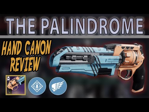 The Palindrome Hand Canon Review { GOD ROLL } | Destiny 2