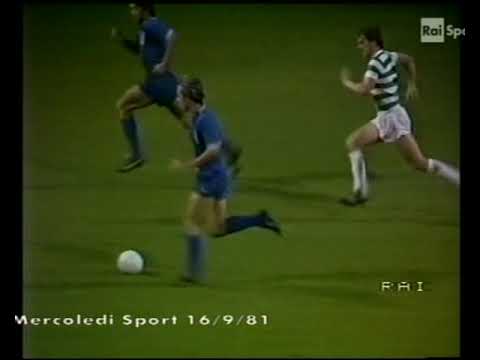 16/09/1981 European Cup 1st Round 1st leg CELTIC v JUVENTUS