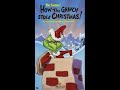 Opening To Dr Seuss How The Grinch Stole Christmas 1994 VHS