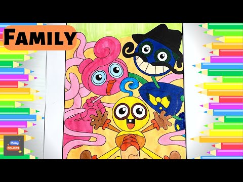 Daddy long legs coloring page/ mommy long legs coloring page.