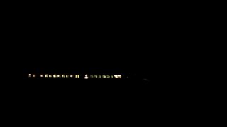 preview picture of video 'Wendlandbahn BR 628 überquert den Elbeseitenkanal bei Wendisch Evern bei Dunkelheit'