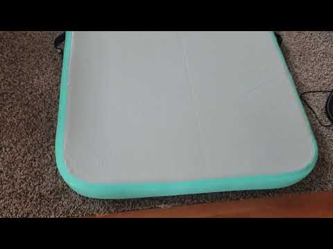 FBSPORT Inflatable Air Gymnastics Mat Training Mat Review | BEST GYMNASTICS TRAINING MAT?