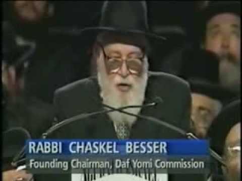 Rabbi Haskel Besser  and Jews of New York