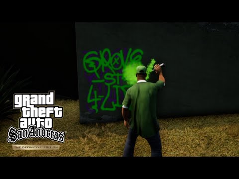 GTA SA Definitive Edition  DETONADO PT-BR - Missão #3 - Marcando Território