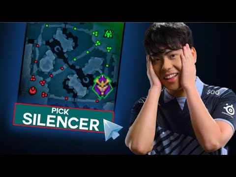 The Art of SILENCER CARRY by ANA 🎯 | Dota 2 Pro Perspective