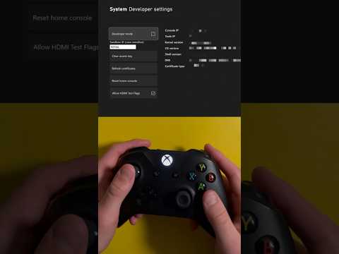 Enable Developer Mode On Your Xbox!