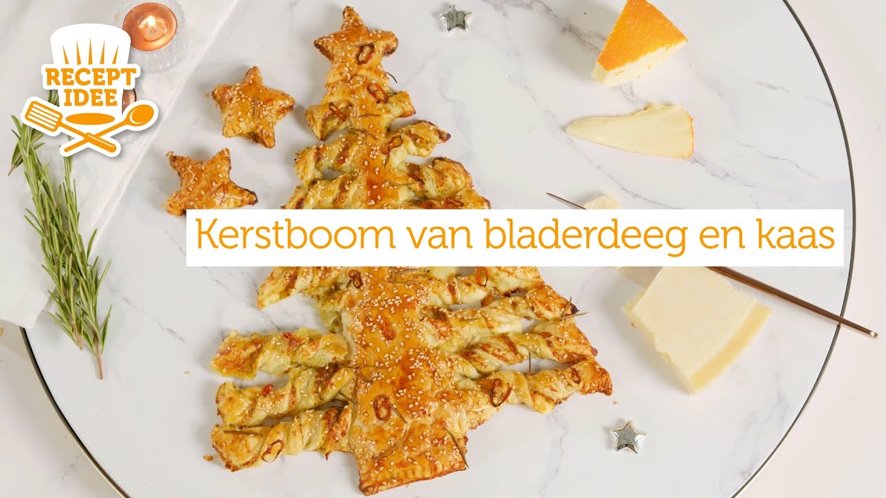 Kerstboom van bladerdeeg | Recept Idee | Coop