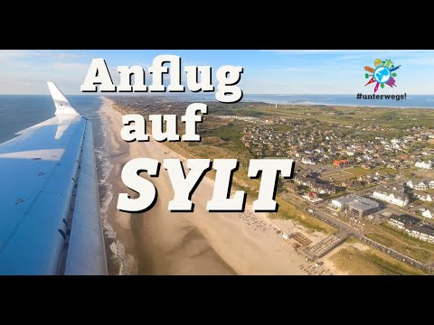 Lufthansa LH 2184 landing on Sylt/GWT