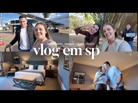Vlog de viagem, experiência no Palácio Tangará, restaurantes e café com amigos especiais 