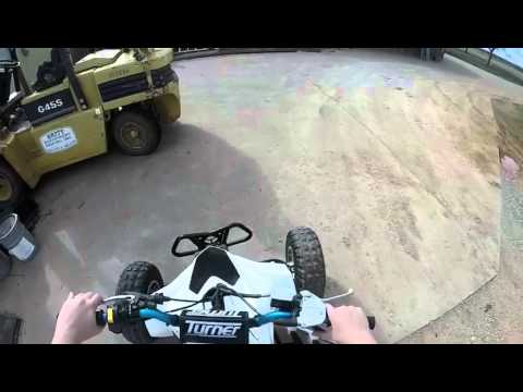 First ride on a heavily modded LTR450
