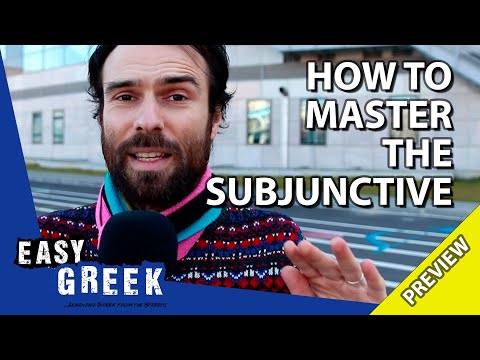How to master the Greek subjunctive (PREVIEW) | Super Easy Greek 23