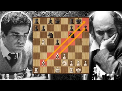 Z TALEM... w PIĘKNYM STYLU... | Kasparow - Tal | szachy 1987