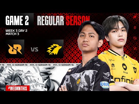 RRQ HOSHI vs ONIC | Regular Season Week 3 Day 2 | Game 2 | #MPLIDS16