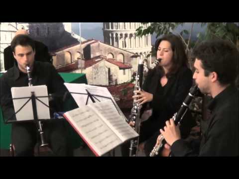 divertimento n° 2 mozart per 2 clarinetti e clarinetto basso by claudio rosatelli