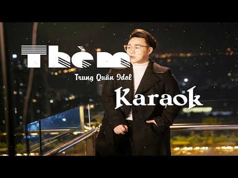 Thèm Karaoke Beat Chuẩn | Thèm Trung Quân Idol