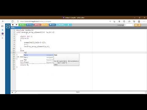 Reverse An Array Using Recursion And Iteration