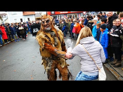 Perchtenlauf Welzenegg  (26.11.2017) Kompletter Krampuslauf (4K )