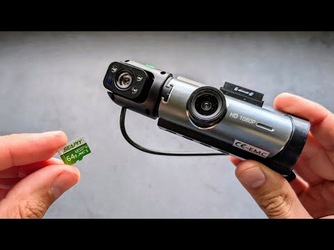How to Insert & Use Micro SD Memory Card in DASH Cam 