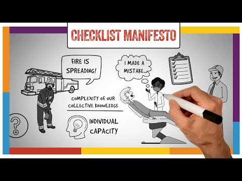 The Checklist Manifesto Summary & Review (Atul Gawande) - ANIMATED