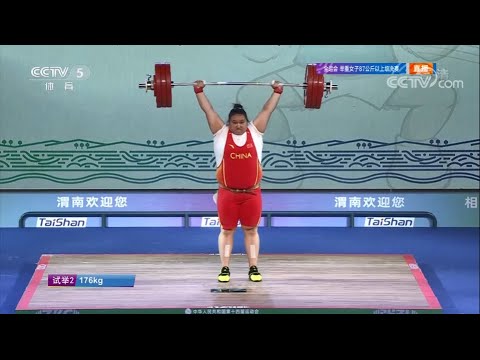 2021 Chinese National Games Women's 87kg+