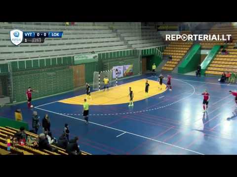 FUTSAL A LYGA - Vytis vs Lokomotyvas