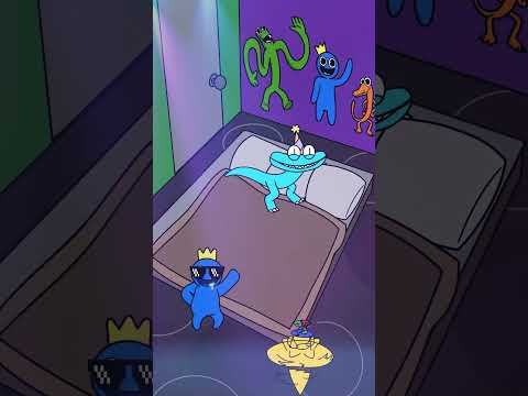 Which 🌈 RAINBOW FRIEND is Not Sleeping? 💤 (Cartoon Animation)