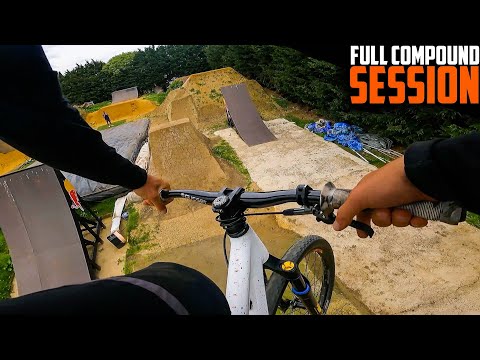 RIDING MY FULL SLOPESTYLE COMPOUND WITH THE BOYS!!