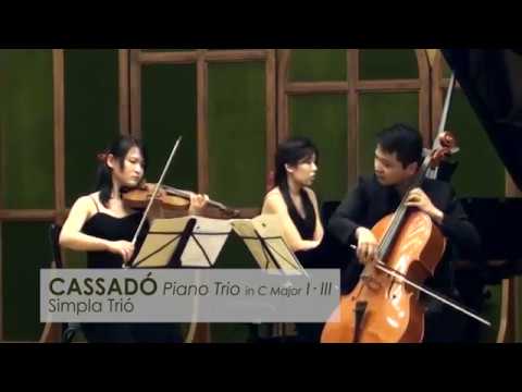 Simpla Trio: G.Cassado "Piano Trio in C-Major"