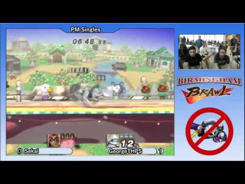 Birmingham Brawl 2 PM Singles - Sekai (Falcon) vs. GeorgeTHPS (Squirtle)