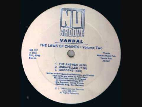 Vandal-Unraveled Nu Groove Records 1990