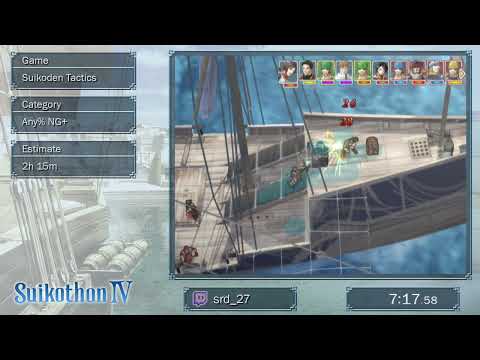 Suikothon IV - Suikoden Tactics (Any% NG+) by srd_27